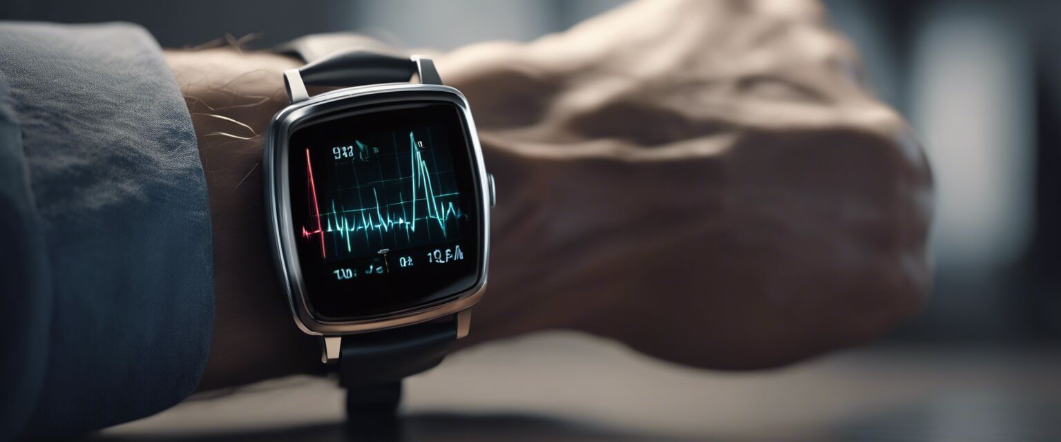 Wearable ECG Monitor in use